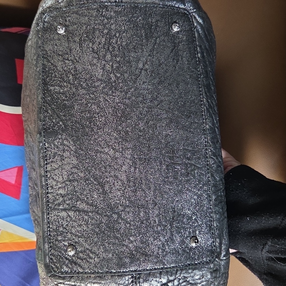 Salvatore Ferragamo AUTH. Gunmetal Bag - Picture 4 of 11